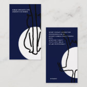 Eigenes Auge/Detektiv-Agent Visitenkarte (Vorne/Hinten)