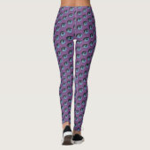 Eigenes Augenmuster Leggings (Rückseite)