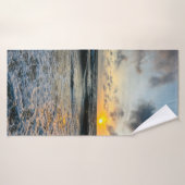 Eigenes Badetuch mit Foto. Badehandtuch (Badehandtuch)