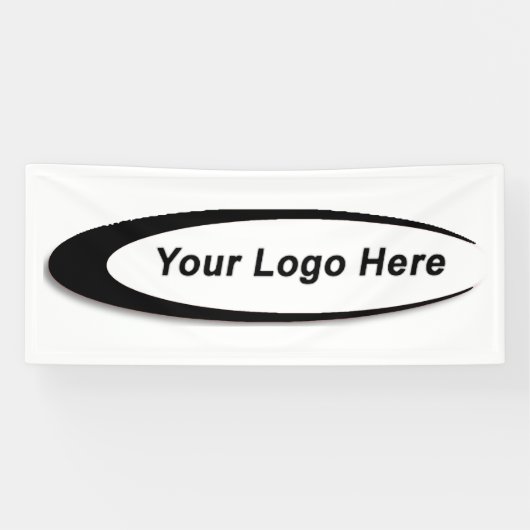 Eigenes Banner in Weiß - eigene Farbe (Horizontal)