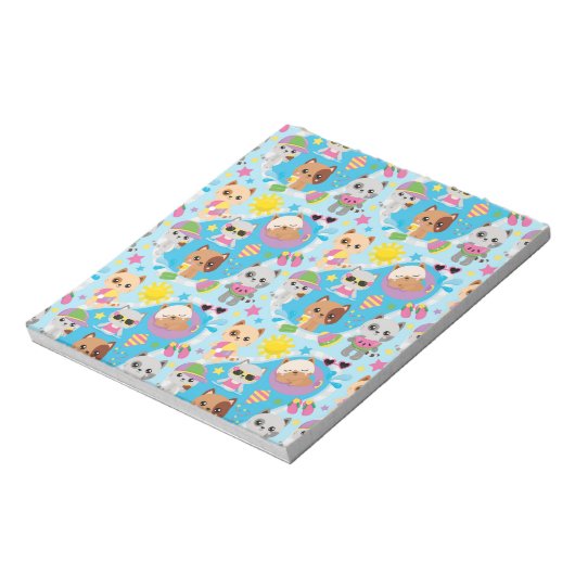 Eigenes behalt oder Design - Notepad Notizblock (Rotiert)