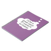 Eigenes, benutzerdefiniertes Farbnotebook Notizblock (Linke Seite)