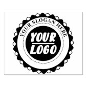 Eigenes Berufliches Firmenlogo Gummistempel (Prägung)