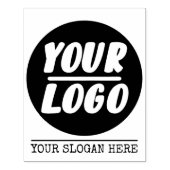 Eigenes Berufliches Firmenlogo Gummistempel (Prägung)