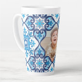 Eigenes Bild, blau-weiß Azulejos Milchtasse (Linke Ecke)