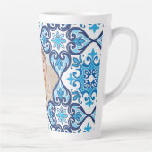 Eigenes Bild, blau-weiß Azulejos Milchtasse (Rechts)