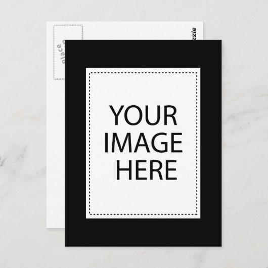 Eigenes Bild oder Text hinzufügen - Anpassen Postkarte (Vorne/Hinten)