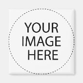 Eigenes Bild oder Text hinzufügen Magnet (Vorne)