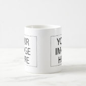 Eigenes Bild und Text hinzufügen Kaffeetasse (Mittel)