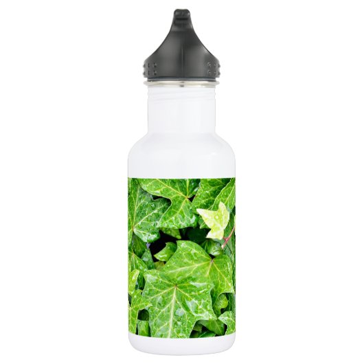 Eigenes Blattwerk Edelstahlflasche (Rechts)