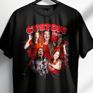 Eigenes Bootleg-Foto Bootleg-Rap T-Shirt