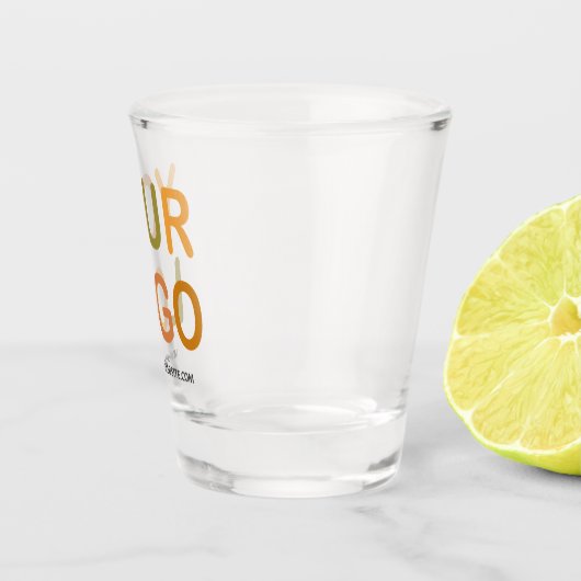 Eigenes Branding LOGO Shot Glass Schnapsglas (Rechts)