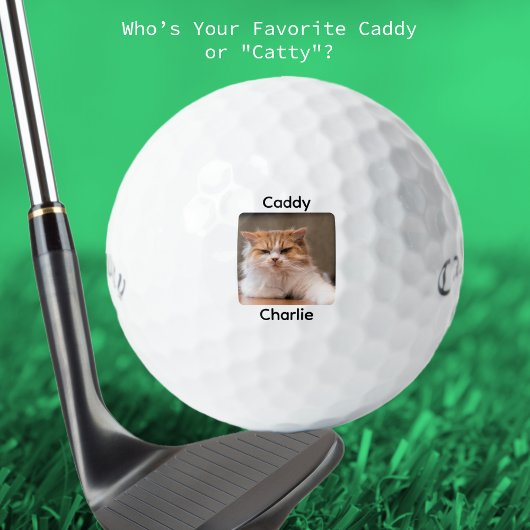 Eigenes Chat-Foto erstellen Personalisiert Golfball