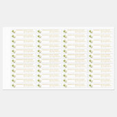 Eigenes Coconut-Butterblende-Etikett Etiketten (Blatt)