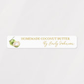 Eigenes Coconut-Butterblende-Etikett Etiketten (Design 2)