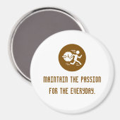 Eigenes Design 3" Kreis Magnet (Vorderseite/Rückseite)