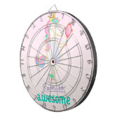 Eigenes Design behalten oder erstellen - Texttafel Dartscheibe (Vorderseite rechts)