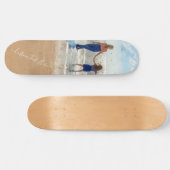 Eigenes Design Benutzerdefiniertes Foto und Text - Skateboard (Horizontal)
