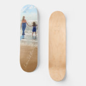Eigenes Design Benutzerdefiniertes Foto und Text - Skateboard (Vorderseite)