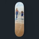 Eigenes Design Benutzerdefiniertes Foto und Text - Skateboard<br><div class="desc">Benutzerdefiniertes Foto und Text - Einzigartiges Design - Personalisierte Familie / Freunde oder Persönliches Geschenk - Hinzufügen von Text und Foto - Größe ändern und verschieben Sie Elemente mit dem Anpassungs-Tool !</div>