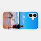 Eigenes Design für das iPhone-Foto iPhone 16 Hülle (Rückseite (Horizontal))