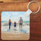 Eigenes Design für ein Foto mit benutzerdefinierte Schlüsselanhänger (Rückseite)