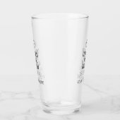 Eigenes Design mit individueller Nachricht Glas (Rechts)
