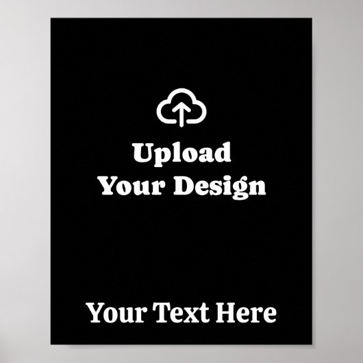 Eigenes Design mit individueller Nachricht Poster (Vorne)