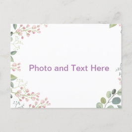 Eigenes Design Postkarte