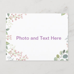 Eigenes Design Postkarte