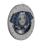 Eigenes Design und Text behalten oder erstellen Dartscheibe (Vorderseite Links)