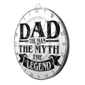 Eigenes Design und Text behalten oder erstellen Dartscheibe (Vorderseite rechts)