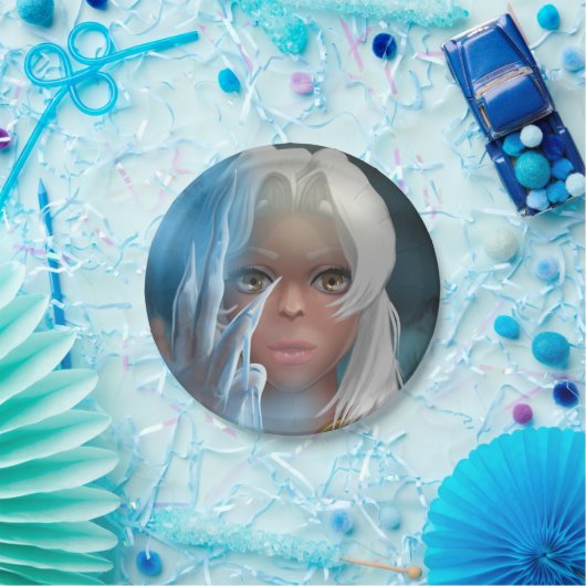 Eigenes Design und Text behalten oder erstellen Pappteller (Party)