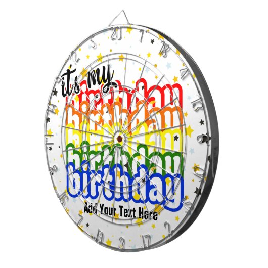 Eigenes Design und Text-Dart-Motherboard behalten  Dartscheibe (Vorderseite rechts)