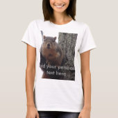 Eigenes Eichhörnchen-Shirt personalisiert T-Shirt (Vorderseite)