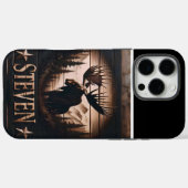 Eigenes Elchszeichen mit Bergen Case-Mate iPhone Hülle (Rückseite (Horizontal))