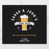 Eigenes Etikett für Bierflaschen - Bierstein auf s (Einzelnes Label)