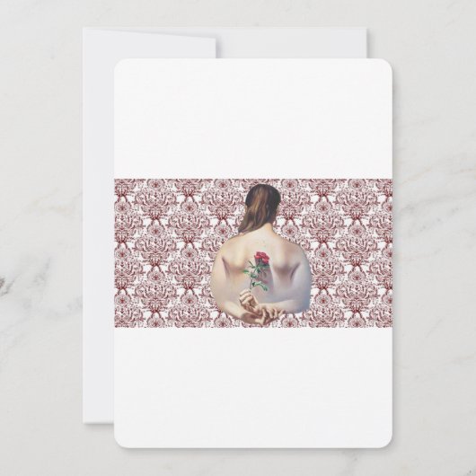 Eigenes Etikett für Weinflaschen (3,5" x 4") Einladung (Rückseite)