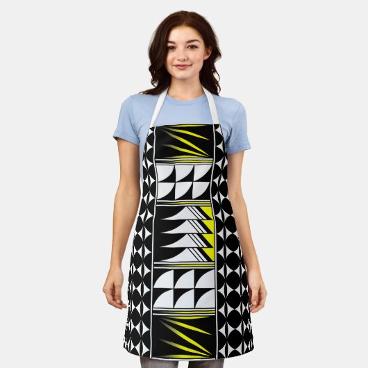 Eigenes Feather Segen in Gelb Schürze (Getragen)