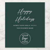 Eigenes festes Firmenlogo Weinetikett (Einzelnes Label)