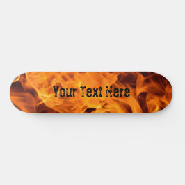 Eigenes Feuer! Flammen Skate Decke Skateboard/Wall Skateboard