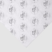 Eigenes Firmenlogo - Branding Seidenpapier (Ausschnitt)