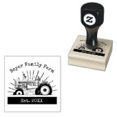 Eigenes Firmenlogo für 2,5" x 2,5" Briefmarke aus Gummistempel (Stempel)