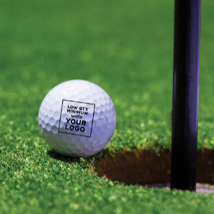 Eigenes Firmenlogo geringe Druckmenge Golfball
