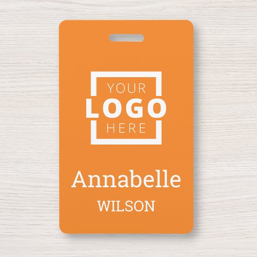 Eigenes Firmenlogo Grundlegender Name des Mitarbei Ausweis