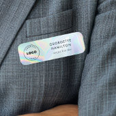 Eigenes Firmenlogo Namensschild