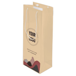 Eigenes Firmenlogo Papier Weinbeutel Keine Mindest Geschenktüte Für Weinflaschen