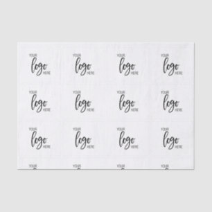 Eigenes Firmenlogo Persönliches Branding Seidenpapier