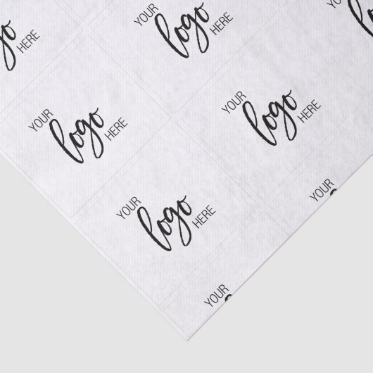 Eigenes Firmenlogo Persönliches Branding Seidenpapier (Ausschnitt)