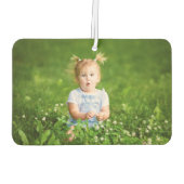 Eigenes Foto-Auto hinzufügen Autolufterfrischer (Rückseite)